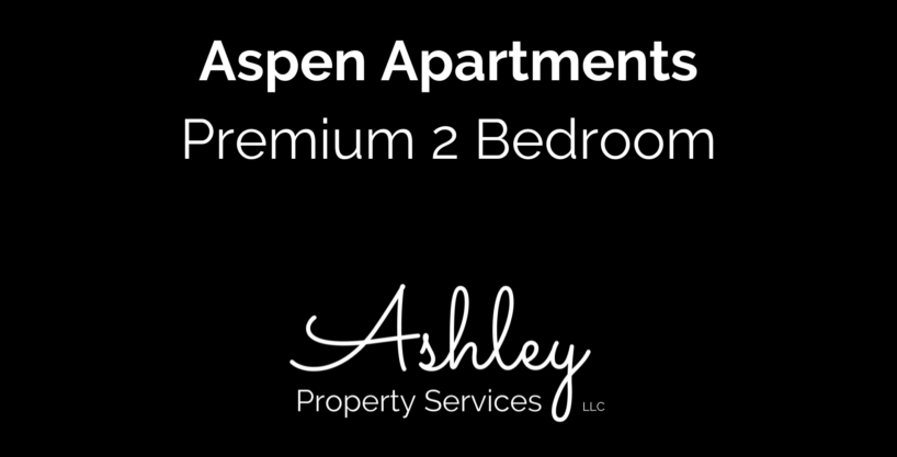 Aspen Apartments- UNITS AVAILABLE!